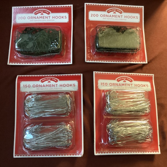 Holiday Time Ornament Hooks Bundle New 4 packs - Picture 4 of 6